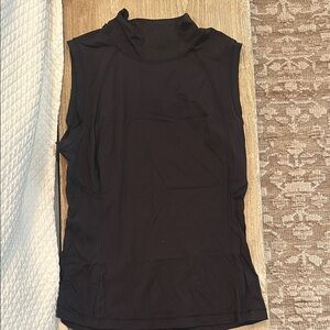 Lululemon Black Tank Top Mock Turtleneck